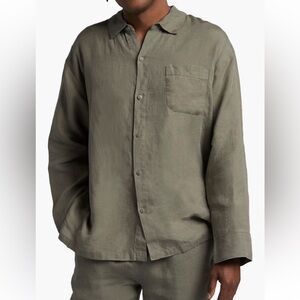 Men’s Large NEW Parachute Linen Shirt